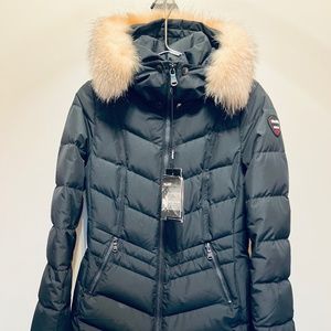 NWT Pajar January Down Parka with REAL Crystal Fox Fur